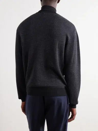 Frescobol Carioca Heitor Merino Wool Half-Zip Sweater - Men | Thumbnail 4 Frescobol Carioca Heitor Merino Wool Half-Zip Sweater - Men | Thumbnail 4