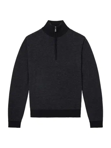 Frescobol Carioca Heitor Merino Wool Half-Zip Sweater - Men | Thumbnail 1 Frescobol Carioca Heitor Merino Wool Half-Zip Sweater - Men | Thumbnail 1