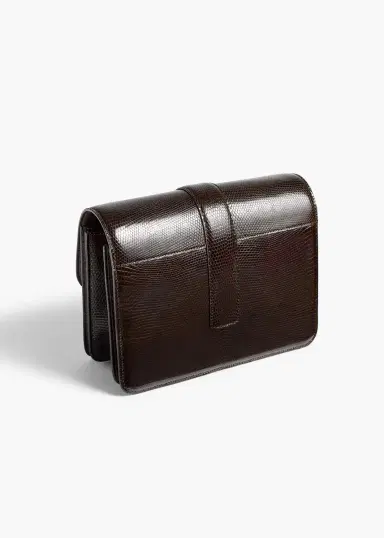 Khaite Blake Crossbody Bag In Ebano Lizard | Thumbnail 2 Khaite Blake Crossbody Bag In Ebano Lizard | Thumbnail 2