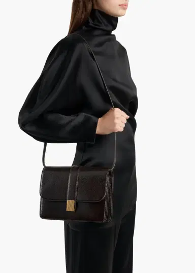 Khaite Blake Crossbody Bag In Ebano Lizard | Thumbnail 5 Khaite Blake Crossbody Bag In Ebano Lizard | Thumbnail 5