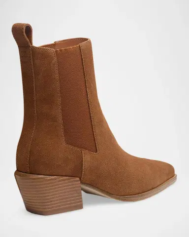 rag & bone Joni Suede Chelsea Boots | Thumbnail 3 rag & bone Joni Suede Chelsea Boots | Thumbnail 3