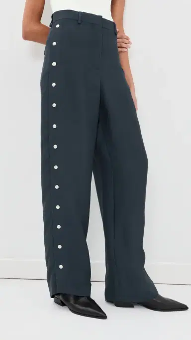 Stella McCartney Tailored Snapped Pants | Thumbnail 2 Stella McCartney Tailored Snapped Pants | Thumbnail 2