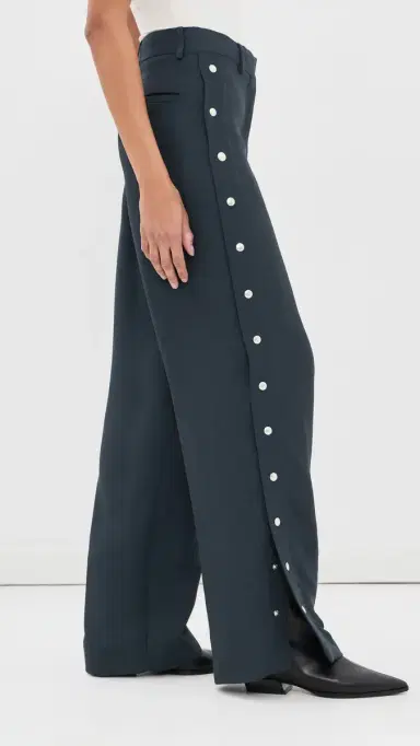 Stella McCartney Tailored Snapped Pants | Thumbnail 4 Stella McCartney Tailored Snapped Pants | Thumbnail 4