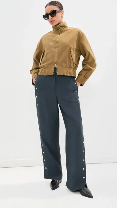 Stella McCartney Tailored Snapped Pants | Thumbnail 5 Stella McCartney Tailored Snapped Pants | Thumbnail 5