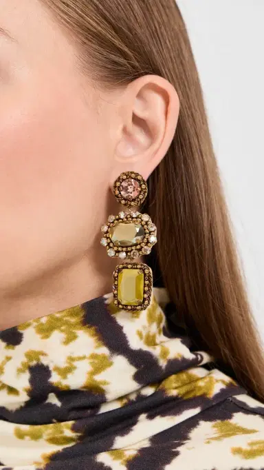 Deepa Gurnani Rehman Earrings | Thumbnail 3 Deepa Gurnani Rehman Earrings | Thumbnail 3