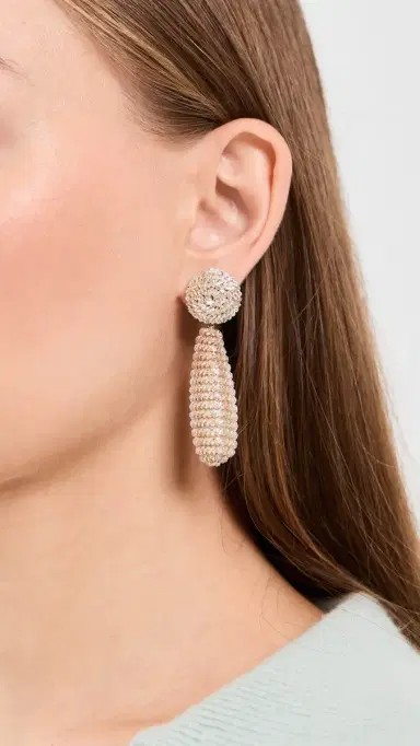 Deepa Gurnani Sohail Earrings | Thumbnail 3 Deepa Gurnani Sohail Earrings | Thumbnail 3