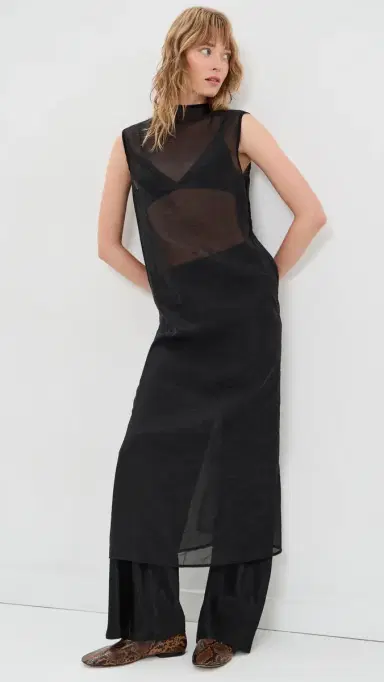 VRG GRL Serena Sheer Maxi Dress | Thumbnail 2 VRG GRL Serena Sheer Maxi Dress | Thumbnail 2