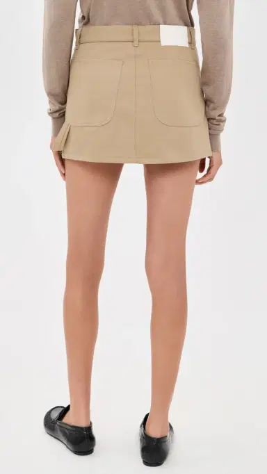 RENGGLI Cotton Sateen Cargo Skirt | Thumbnail 3 RENGGLI Cotton Sateen Cargo Skirt | Thumbnail 3