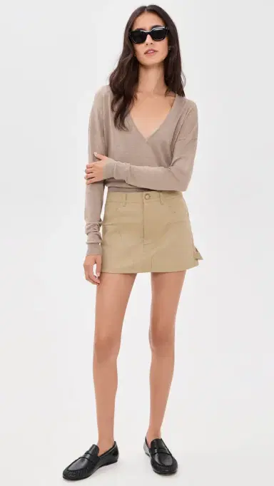 RENGGLI Cotton Sateen Cargo Skirt | Thumbnail 5 RENGGLI Cotton Sateen Cargo Skirt | Thumbnail 5