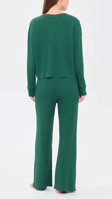 Polo Ralph Lauren Crew Neck Pajama Set | Thumbnail 3 Polo Ralph Lauren Crew Neck Pajama Set | Thumbnail 3