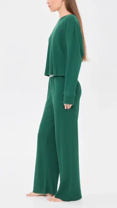 Polo Ralph Lauren Crew Neck Pajama Set | Thumbnail 4 Polo Ralph Lauren Crew Neck Pajama Set | Thumbnail 4