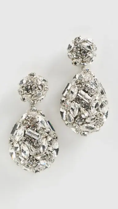 Deepa Gurnani Kim Earrings | Thumbnail 2 Deepa Gurnani Kim Earrings | Thumbnail 2