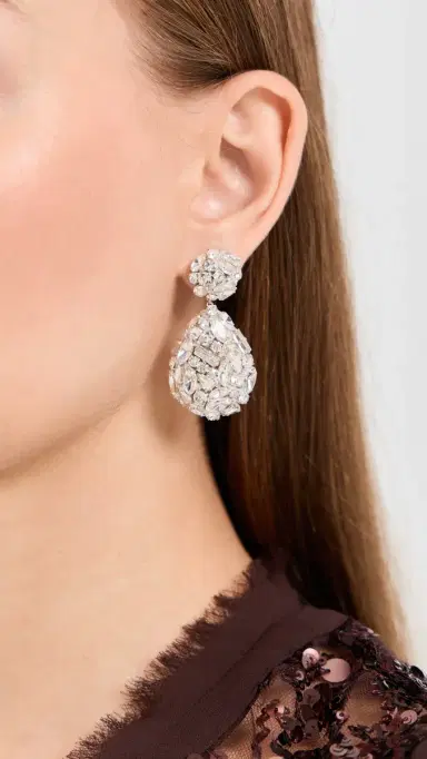 Deepa Gurnani Kim Earrings | Thumbnail 3 Deepa Gurnani Kim Earrings | Thumbnail 3