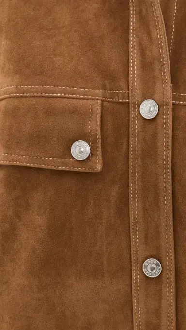 GOOD AMERICAN The Better Than Suede Overshirt | Thumbnail 6 GOOD AMERICAN The Better Than Suede Overshirt | Thumbnail 6