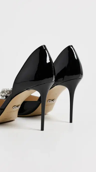 Mach & Mach Galaxy Patent Leather D'orsay Pumps | Thumbnail 4 Mach & Mach Galaxy Patent Leather D'orsay Pumps | Thumbnail 4