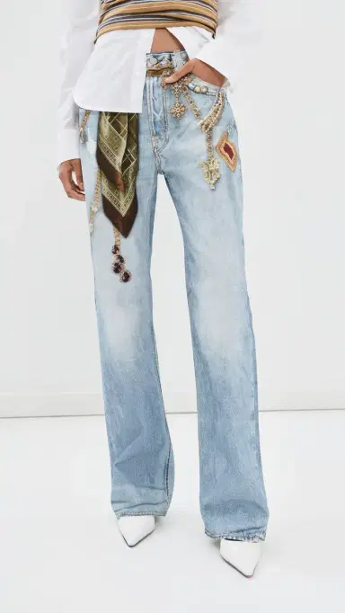 Acne Studios Denim Trousers | Thumbnail 2 Acne Studios Denim Trousers | Thumbnail 2