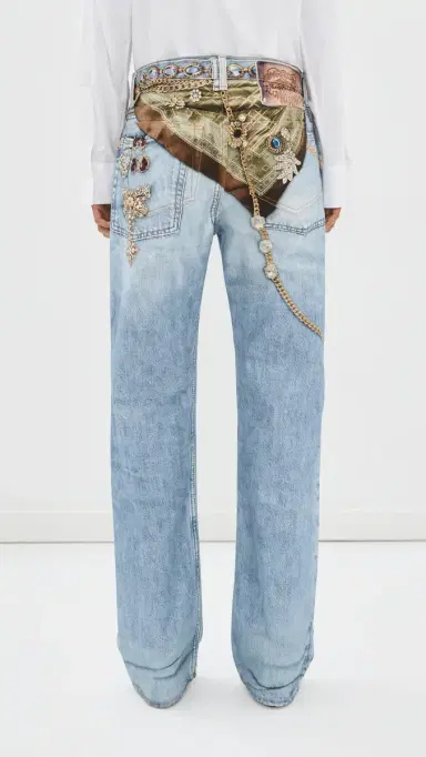 Acne Studios Denim Trousers | Thumbnail 3 Acne Studios Denim Trousers | Thumbnail 3
