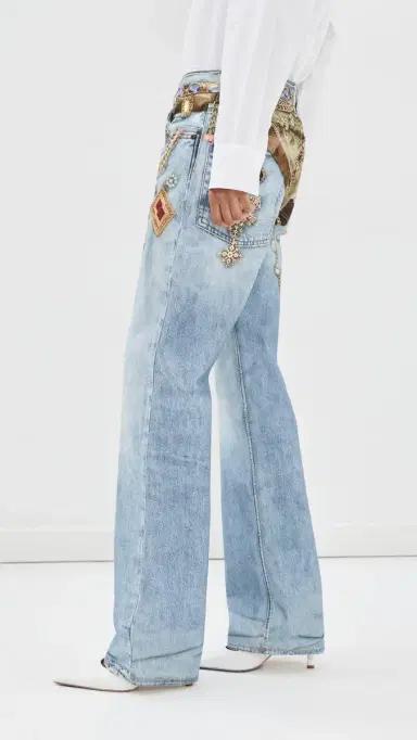 Acne Studios Denim Trousers | Thumbnail 4 Acne Studios Denim Trousers | Thumbnail 4