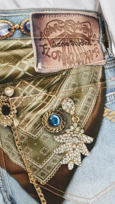 Acne Studios Denim Trousers | Thumbnail 6 Acne Studios Denim Trousers | Thumbnail 6