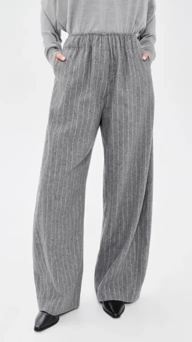 The Latest E-Dora Misto Lana Gessato Pants | Thumbnail 2 The Latest E-Dora Misto Lana Gessato Pants | Thumbnail 2