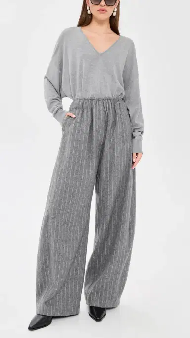 The Latest E-Dora Misto Lana Gessato Pants | Thumbnail 5 The Latest E-Dora Misto Lana Gessato Pants | Thumbnail 5