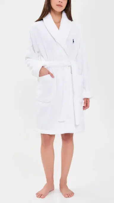 Polo Ralph Lauren Short Bear Printed Back Robe | Thumbnail 5 Polo Ralph Lauren Short Bear Printed Back Robe | Thumbnail 5