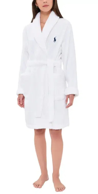 Polo Ralph Lauren Short Bear Printed Back Robe | Thumbnail 1 Polo Ralph Lauren Short Bear Printed Back Robe | Thumbnail 1