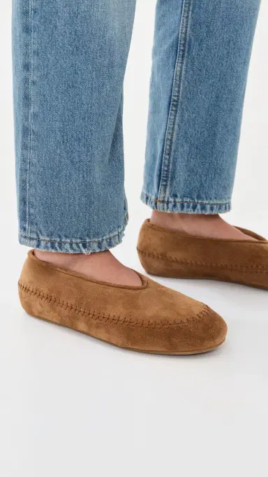 Jenni Kayne Shearling Bare Flats | Thumbnail 3 Jenni Kayne Shearling Bare Flats | Thumbnail 3
