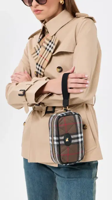 Burberry Horseshoe Pouch | Thumbnail 3 Burberry Horseshoe Pouch | Thumbnail 3