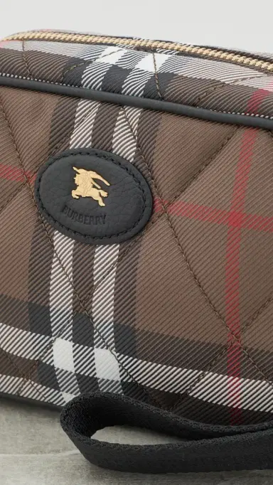 Burberry Horseshoe Pouch | Thumbnail 5 Burberry Horseshoe Pouch | Thumbnail 5