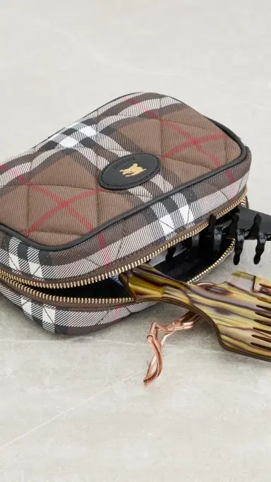 Burberry Horseshoe Pouch | Thumbnail 6 Burberry Horseshoe Pouch | Thumbnail 6