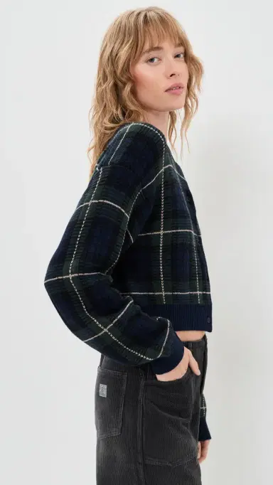 GOOD AMERICAN The Shrunken Cardigan | Thumbnail 4 GOOD AMERICAN The Shrunken Cardigan | Thumbnail 4