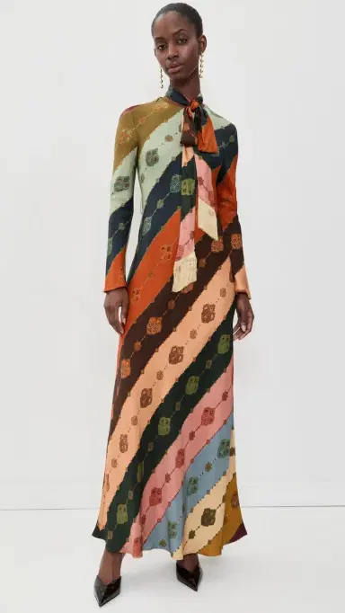 Zimmermann Ascent Bias Sheath Dress | Thumbnail 2 Zimmermann Ascent Bias Sheath Dress | Thumbnail 2