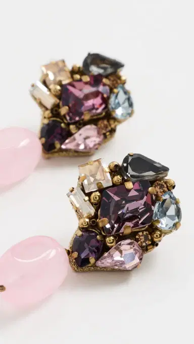 Deepa Gurnani Kidar Earrings | Thumbnail 4 Deepa Gurnani Kidar Earrings | Thumbnail 4