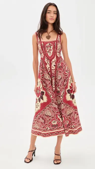 ALÉMAIS Kenny Midi Dress | Thumbnail 2 ALÉMAIS Kenny Midi Dress | Thumbnail 2
