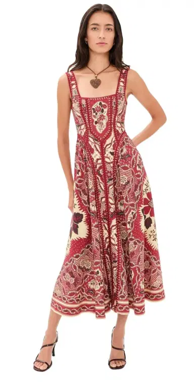 ALÉMAIS Kenny Midi Dress | Thumbnail 1 ALÉMAIS Kenny Midi Dress | Thumbnail 1