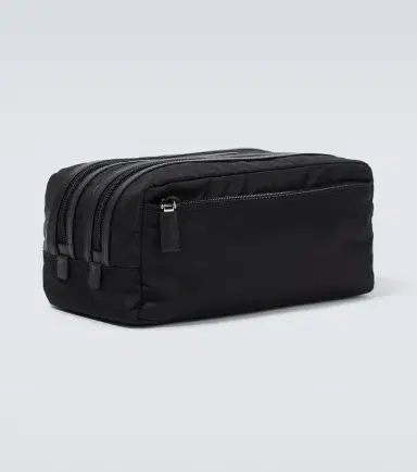 Prada Re-Nylon leather-trimmed travel bag | Thumbnail 2 Prada Re-Nylon leather-trimmed travel bag | Thumbnail 2