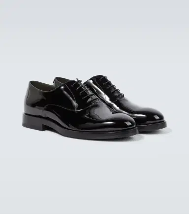 Brunello Cucinelli Patent leather Oxford shoes | Thumbnail 2 Brunello Cucinelli Patent leather Oxford shoes | Thumbnail 2