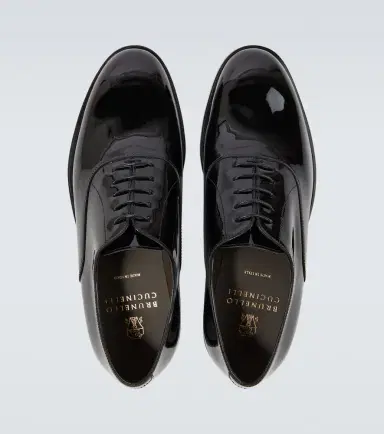 Brunello Cucinelli Patent leather Oxford shoes | Thumbnail 3 Brunello Cucinelli Patent leather Oxford shoes | Thumbnail 3