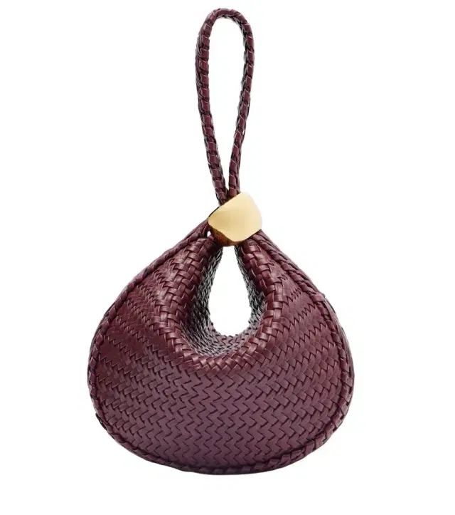 Zambia woven leather clutch Zambia woven leather clutch