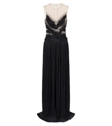 Costarellos Branka embellished georgette gown | Thumbnail 1 Costarellos Branka embellished georgette gown | Thumbnail 1