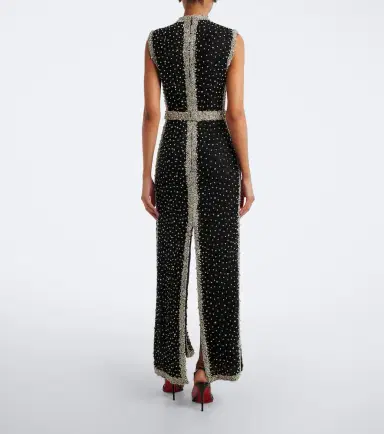 Costarellos Belina crystal-embellished cutout gown | Thumbnail 2 Costarellos Belina crystal-embellished cutout gown | Thumbnail 2