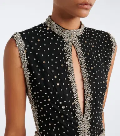 Costarellos Belina crystal-embellished cutout gown | Thumbnail 5 Costarellos Belina crystal-embellished cutout gown | Thumbnail 5