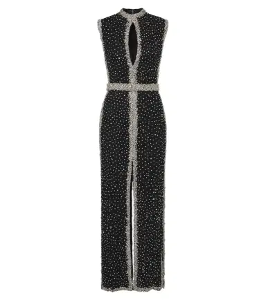 Costarellos Belina crystal-embellished cutout gown | Thumbnail 1 Costarellos Belina crystal-embellished cutout gown | Thumbnail 1