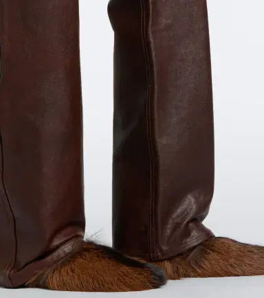 Lemaire Leather straight pants | Thumbnail 5 Lemaire Leather straight pants | Thumbnail 5