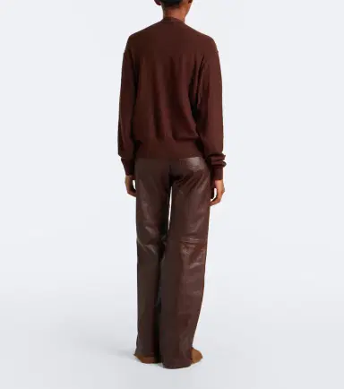Lemaire Leather straight pants | Thumbnail 6 Lemaire Leather straight pants | Thumbnail 6