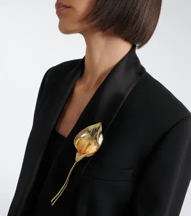 Carolina Herrera Floral brooch | Thumbnail 4 Carolina Herrera Floral brooch | Thumbnail 4
