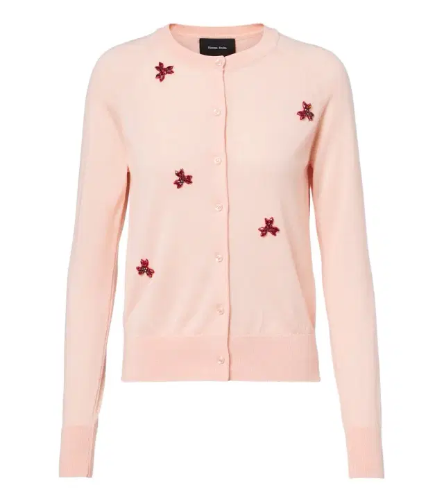 Crystal-embellished wool and silk cardigan Crystal-embellished wool and silk cardigan