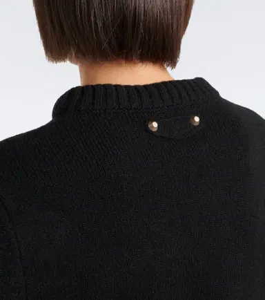 Balenciaga Cropped gathered wool sweater | Thumbnail 6 Balenciaga Cropped gathered wool sweater | Thumbnail 6