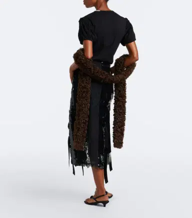Simone Rocha Teddy scarf | Thumbnail 5 Simone Rocha Teddy scarf | Thumbnail 5